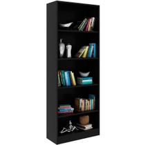 Estante Multiuso Gamer Livreiro Office 5 Prateleiras Preto Estante Multiuso Gamer Livreiro Office 5 Prateleiras Preto