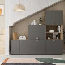 Estante Multiuso Livreiro 3 Módulos 10 Portas 2 Kit Prateleira Frame CabeCasa MadeiraOriginals Estante Multiuso Livreiro 3 Módulos 10 Portas 2 Kit Prateleira Frame CabeCasa MadeiraOriginals