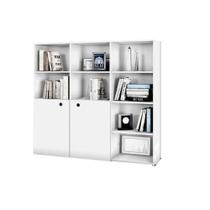 Estante Multiuso Mônaco Branco Casa Mobilia Estante Multiuso Mônaco Branco Casa Mobilia