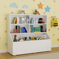 Estante Multiuso Para Berçário Sala de Jogos e Quarto de Bebes Armário de Armazenamento Aberto