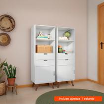 Estante Nice 1 PT 2 GV Branca Estante Nice 1 PT 2 GV Branca