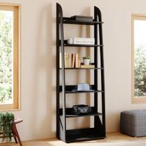 Estante Nim com 6 Prateleiras Babus - Preta Estante Nim com 6 Prateleiras Babus - Preta