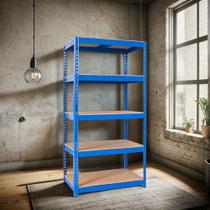 Estante Organizacao Multiuso Aco Mdf 180x90x45cm Ate 1375kg