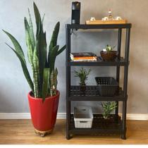 Estante organizadora 3 e 4 Prateleiras Multiuso Modular Reforçada Estante organizadora 3 e 4 Prateleiras Multiuso Modular Reforçada