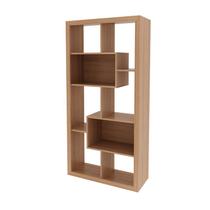 Estante Organizadora 78x159x31,5 cm Amêndoa Tecnomobili