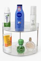 Estante Organizadora De Maquiagem Cosméticos 2 Andares Canto Pequeno