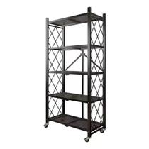 Estante Organizadora Dobrável 5 Níveis Fox Preta