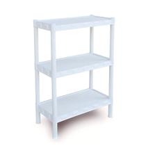 Estante organizadora flexa 3 prateleiras Branca Estante organizadora flexa 3 prateleiras Branca