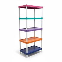 Estante organizadora flexa colorida 5 prateleiras 477