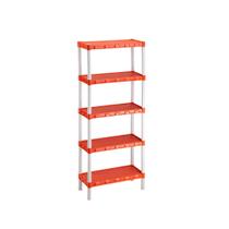 Estante Organizadora Modular Laranja com 5 Prateleiras 526 Estante Organizadora Modular Laranja com 5 Prateleiras 526