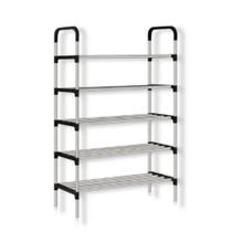 Estante organizadora multiuso 5 prateleiras sapateira modular 15 pares lavanderia rack multiuso bporta calcados brinqued