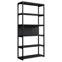 Estante Oxford 120x35cm - Preta Estante Oxford 120x35cm - Preta