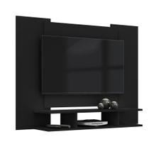 Estante Painel EJ Televisão 22 32 40 42 47 48 Polegadas com Nichos Sala Quarto Pequeno- Preto RPM - EJ Móveis