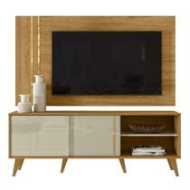 Estante Painel Para TV 60 Pol 160cm Orla Z10 Cumaru/Opala - Mpozenato