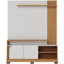 Estante Painel Para TV 65 Pol 152cm Mayer C04 Off White Matte Freijó - Lyam Decor Estante Painel Para TV 65 Pol 152cm Mayer C04 Off White Matte Freijó - Lyam Decor