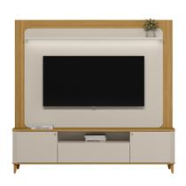 Estante Painel Para TV 70 Pol 200cm Malik Tauari/Off L06 - Mpozenato Estante Painel Para TV 70 Pol 200cm Malik Tauari/Off L06 - Mpozenato