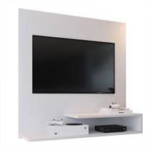 Estante Painel Parede 90 cm Smart New TV 32 Polegadas Prateleiras Organizadoras Sala Quarto Pequeno Moderno - RPM - RPM Móveis
