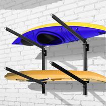 Estante para Almacenamiento de Kayaks BTRAM de 2 Niveles, Resistente y Autónomo