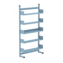 Estante Para Biblioteca Simples Pandin 2,00 m Azul Dali Estante Para Biblioteca Simples Pandin 2,00 m Azul Dali