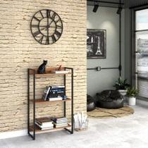 Estante para Livro Industrial 3 Prateleiras 104cmx60cm