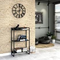 Estante para Livro Industrial 3 Prateleiras 104cmx60cm