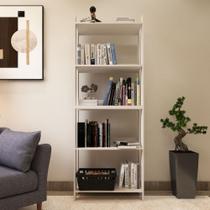 Estante para livro pés com sapatas plásticas e com 3 prateleiras - Várias Cores