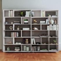 Estante para Livros 10 Prateleiras Branco Bke 26 - Brv Estante para Livros 10 Prateleiras Branco Bke 26 - Brv