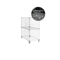 Estante para Livros 2 Nichos Prateleira Organizador 40cm Profundidade Branco