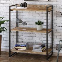 Estante para Livros 3 Prateleiras Carvalho 8390 - Compace Estante para Livros 3 Prateleiras Carvalho 8390 - Compace