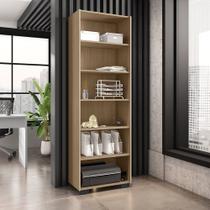 Estante para Livros 5 Prateleiras 188cmx60,5cm Office Móveis Leão