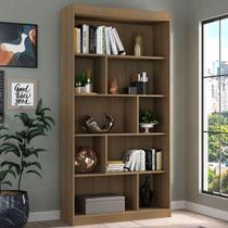 Estante para Livros 93 Cm Avelã Tx/Avelã Tx Ho-2907 - Hecol Móveis Estante para Livros 93 Cm Avelã Tx/Avelã Tx Ho-2907 - Hecol Móveis
