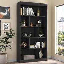 Estante para Livros 93 Cm Onix Tx HO-2907 - Hecol Móveis Estante para Livros 93 Cm Onix Tx HO-2907 - Hecol Móveis