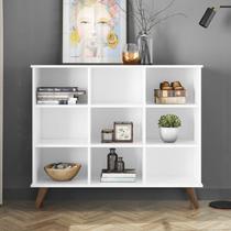 Estante para Livros Baixa Retro 6 Nichos Toq