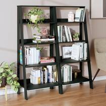 Estante para Livros Escada 140cmx122cm 4 Prateleiras Tok Yescasa
