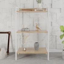 Estante para Livros Industrial 3 Prateleiras 104cmx60cm Active Yescasa