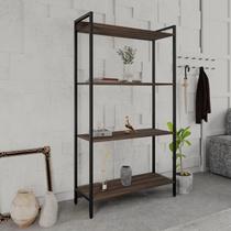 Estante para Livros Industrial Aço Multiuso 4 Prateleiras 146cmx80cm Active Yescasa Estante para Livros Industrial Aço Multiuso 4 Prateleiras 146cmx80cm Active Yescasa