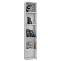 Estante Para Livros Janaina Branco Brilho - Ajl Estante Para Livros Janaina Branco Brilho - Ajl