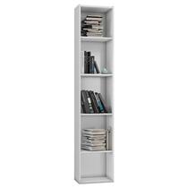 Estante para Livros Janaina Branco Brilho - AJL Estante para Livros Janaina Branco Brilho - AJL
