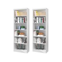 Estante Para Livros Modular Biblioteca Branco - Fenix