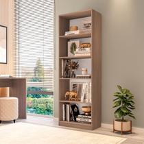 Estante para Livros Multiuso 5 Nichos 175cmx52cm Montreal Yescasa Estante para Livros Multiuso 5 Nichos 175cmx52cm Montreal Yescasa