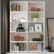 Estante para Livros Multy 8 Prateleiras Branco - Artely