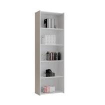 Estante Para Livros Suiça Branco Casa Mobilia