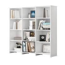 Estante para Livros Trinidad Branco 09 Prateleiras 12 Nichos