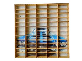 Estante Para Miniaturas Carrinho De Brinquedo Infantil Adesivado