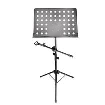 Estante Para Partitura Com Suporte De Microfone Profissional Em Aço Resistente Para Músicos - SONOROS