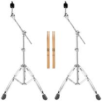 Estante Para Prato Bateria Girafa Voik VPPG4 Aço Baqueta 7A Estante Para Prato Bateria Girafa Voik VPPG4 Aço Baqueta 7A