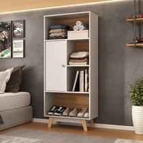 Estante para Quarto 1 Porta Maven Espresso Móveis Estante para Quarto 1 Porta Maven Espresso Móveis