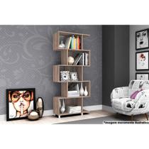Estante para Sala ESM209 c/ 5 Nichos Rustico - Movelbento Estante para Sala ESM209 c/ 5 Nichos Rustico - Movelbento