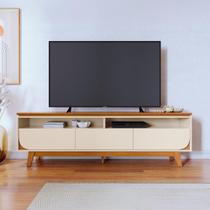 Estante Para TV 75 Polegadas Dalise Cinamomo Off White