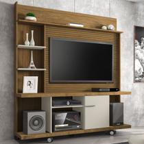 Estante para TV Até 47 Polegadas 1 Porta Taurus Cinamomo/Off White - Bechara Móveis Estante para TV Até 47 Polegadas 1 Porta Taurus Cinamomo/Off White - Bechara Móveis